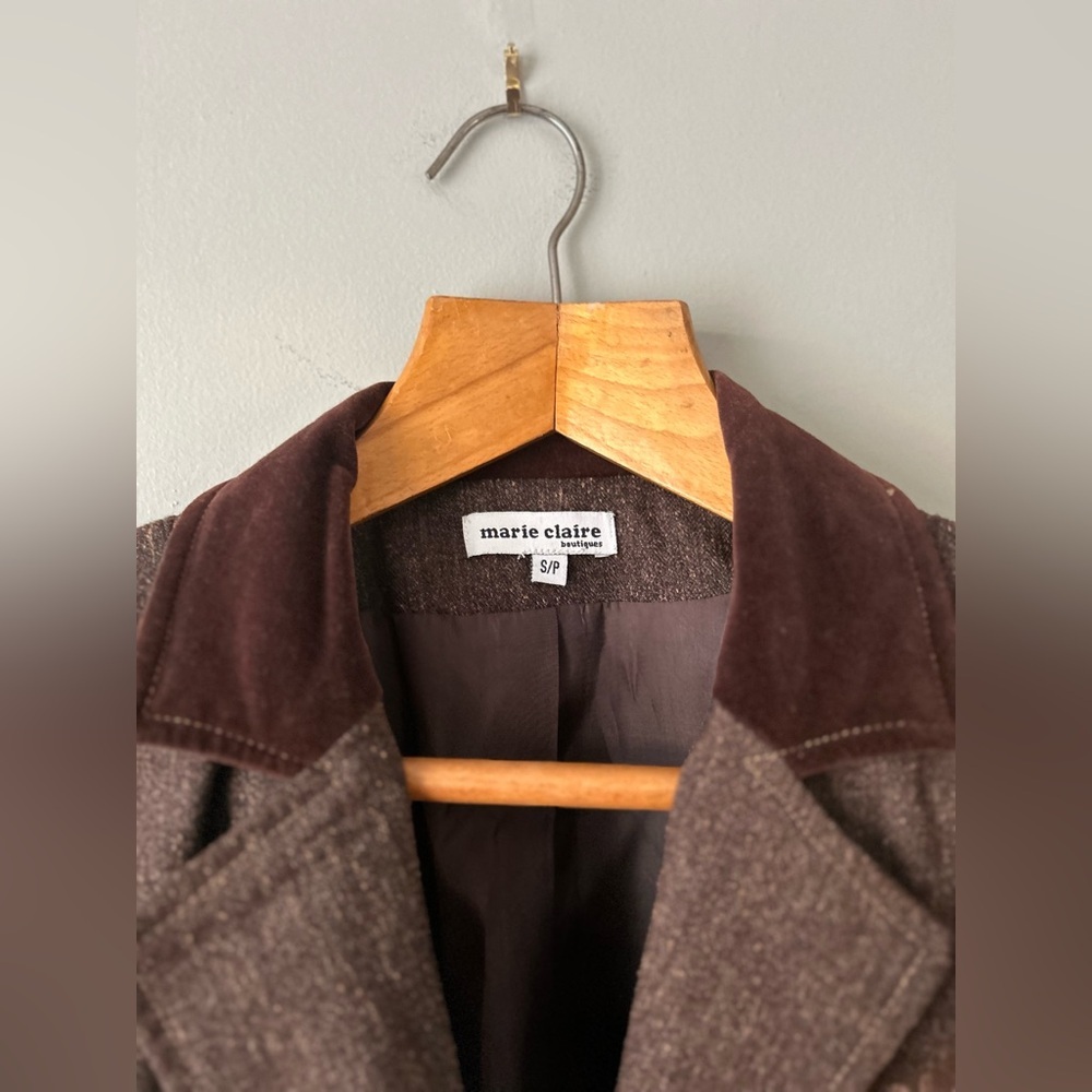 90s embroidered blazer - Picture 2 of 14